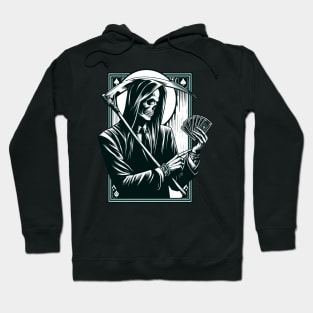 Gambling meme grim reaper death Hoodie